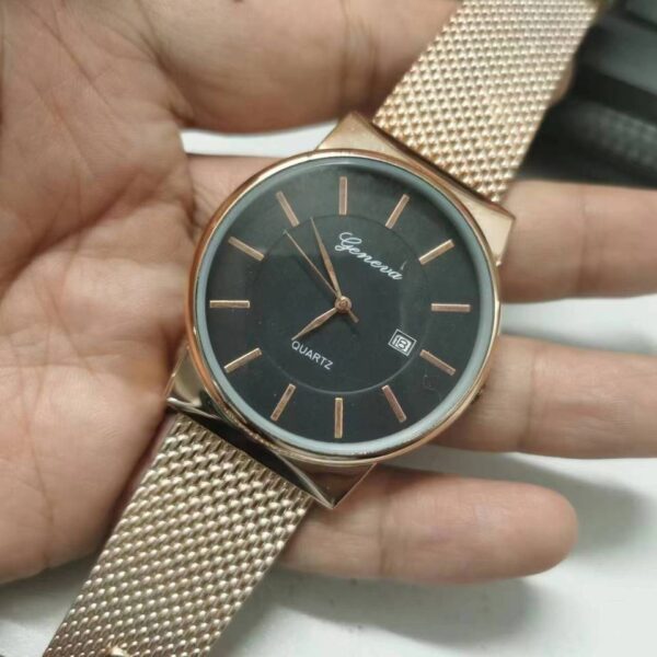 WOKAI Relógio de Quartzo de Aço Masculino, Retro Empresarial, Calendário Duplo, Multi-função, Impermeável, Luminoso, Alta Qualidade - Image 12