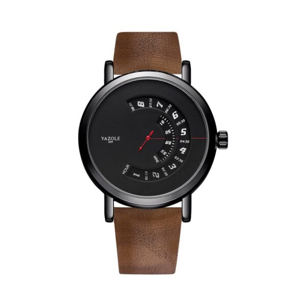 Relógio Quartzo masculino, movimento automático, mesa giratória, 3 bar, impermeável, elegante piloto, moda luxo, Seiko - Image 7