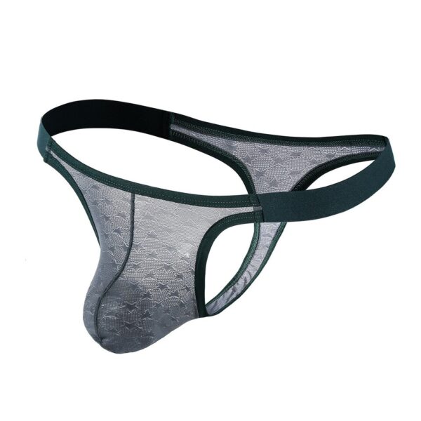 Cueca tanga CLEVER-MENMODE masculino pênis bolsa, g string t-back lingerie erótica - Image 4