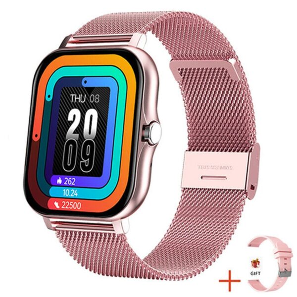 Relógio Inteligente elegante Bluetooth chamada de resposta, masculino/feminino, dial digital smartwatch pulseira freqüência cardíaca oxigênio no sangue rastreador de fitness novo - Image 13