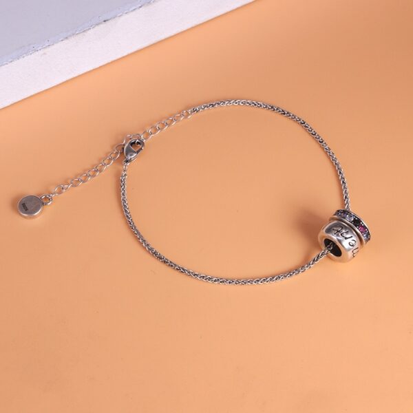 Pulseira feminina-VENTFILLE 925 Sterling Silver Pearls Bambu Knots, Coreano - Image 30
