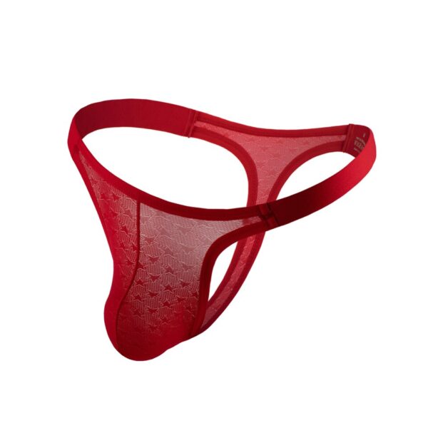 Cueca tanga CLEVER-MENMODE masculino pênis bolsa, g string t-back lingerie erótica - Image 3