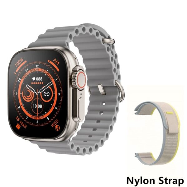 Smartwatch Ultra 8 para homens e mulheres, NFC, GPS Track, Chamada Bluetooth, Smartwatch Esportivo Impermeável, Série 8, Novo, 49mm - Image 26