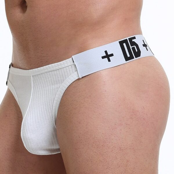 Cuecas masculina Jockstrap, sexy , gay transparente corda homme deslizamento erótico - Image 5