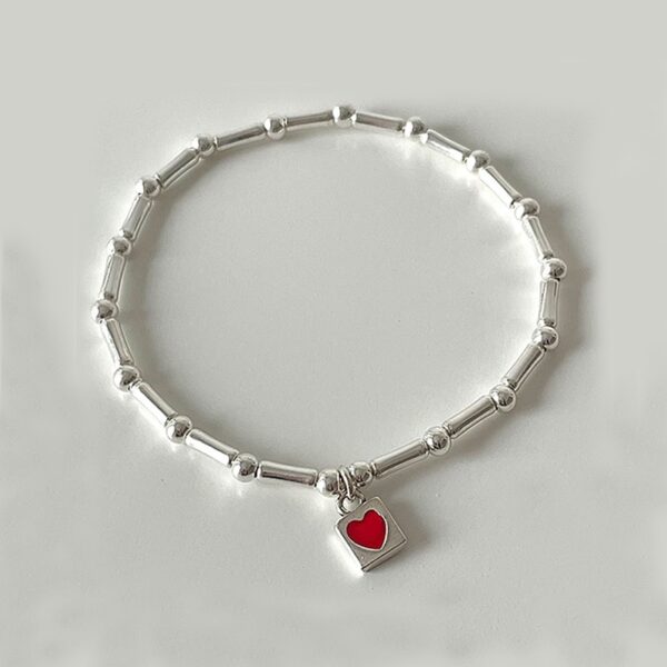 Pulseira feminina-VENTFILLE 925 Sterling Silver Pearls Bambu Knots, Coreano - Image 23
