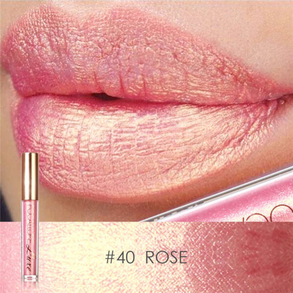 Batom líquido impermeável Focallure, Red Velvet Lip Tint, Nude Matte, Maquiagem Colorida - Image 24