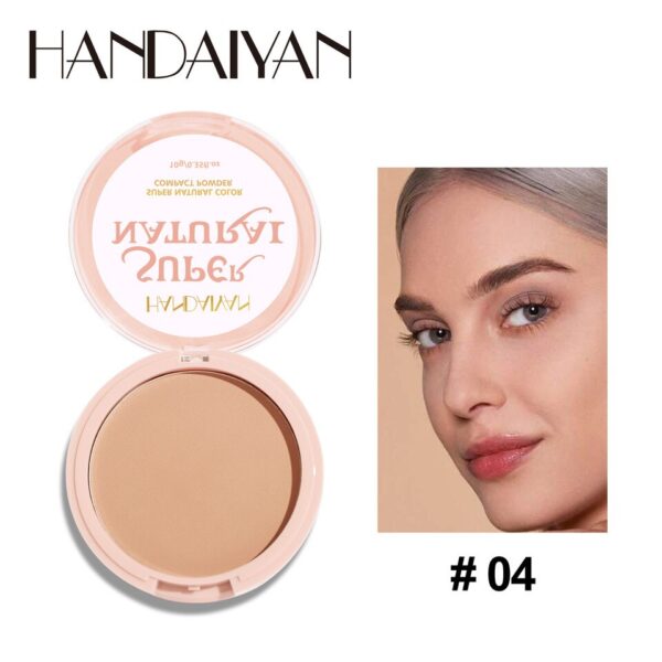 Pó fosco rosto impermeável, controle de óleo, maquiagem duradoura, ajuste cosmético compacto, SPF 30 PA +++, 8 cores - Image 11