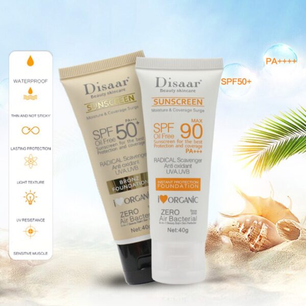 Protetor Solar Facial, De Pele Protetor, Creme Solar Branqueamento Hidratante Facial Anti Envelhecimento Oil Control - Image 4
