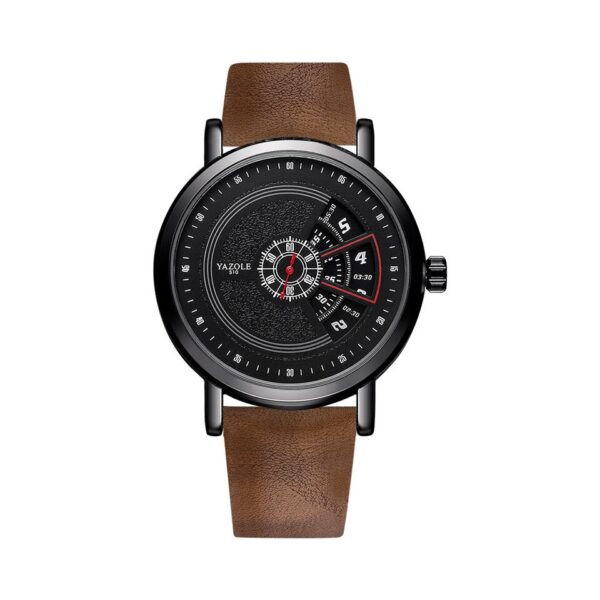 Relógio Quartzo masculino, movimento automático, mesa giratória, 3 bar, impermeável, elegante piloto, moda luxo, Seiko - Image 2