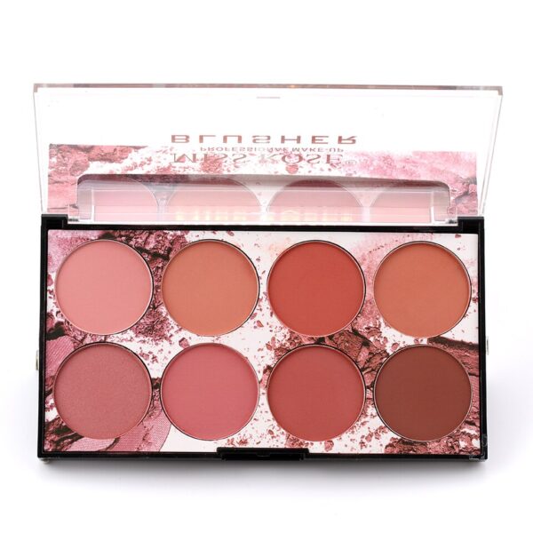Blush Miss Rose pó Paleta, Mineral, Sombra de Olho, Natural Impermeável, Maquiagem Bochecha, Rouge - Image 22