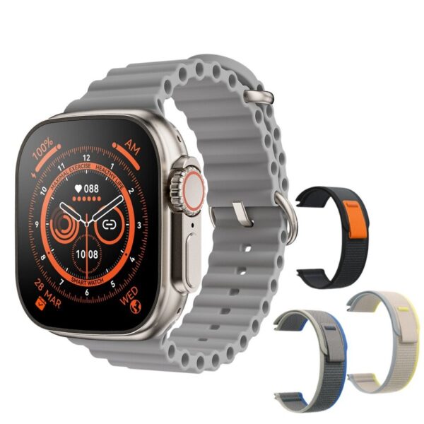 Smartwatch Ultra 8 para homens e mulheres, NFC, GPS Track, Chamada Bluetooth, Smartwatch Esportivo Impermeável, Série 8, Novo, 49mm - Image 12