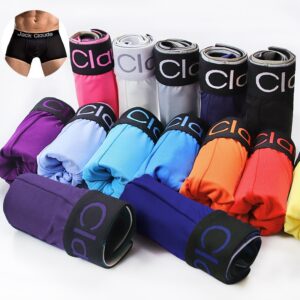 Kit 10 pçs Cueca boxer Jack Claude lingerie, shorts boxer, lotes por atacado, 3 5 10pcs