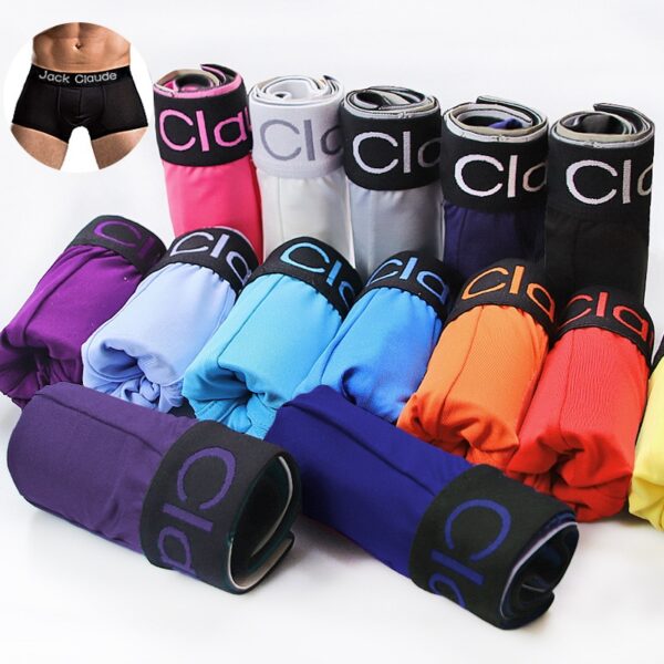Kit 10 pçs Cueca boxer Jack Claude lingerie, shorts boxer, lotes por atacado, 3 5 10pcs