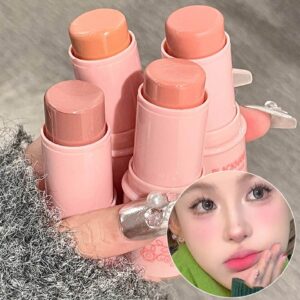 Blush Sombra Long Lasting Nutritivo, Blush, Creme, Bochechas, Blush de contorno, Clareamento, Vermelho