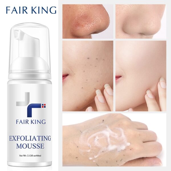 Creme Facial esfoliante mousse peeling gel, remover profundamente todos os tipos de pele hidratante suave. - Image 3