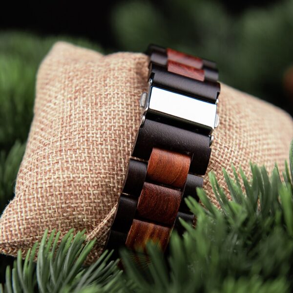 Relógios de quartzo BOBO PARS com pulseira de madeira para homens, viking, odin, runa, cultural, totem dail - Image 10