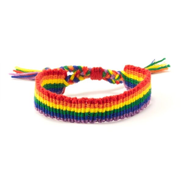 Pulseira Cinta LGBTQ, arco-íris para homens mulheres. - Image 2