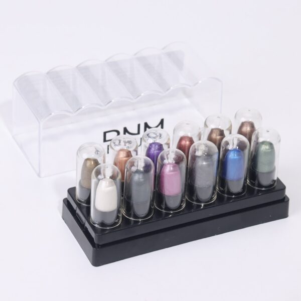 Sombra Waterproof Glitter Eyeshadow Pencil Set, Long Lasting, Fluorescente, Eye Shadow Makeup Tool, 12 cores - Image 7