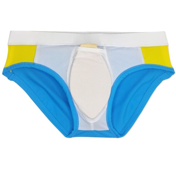Sunga masculina banho Nova Bandeira Swimwear, Sexy Push Up Pad Swimsuit,  Praia Surf Banho, Curto, UXH - Image 6