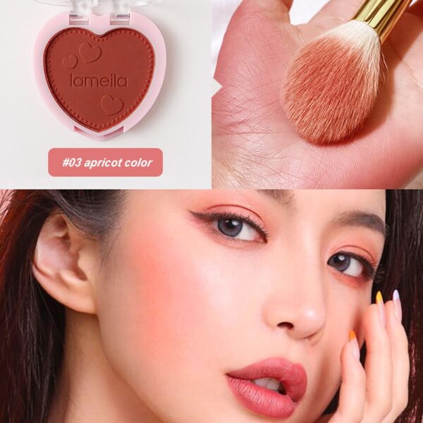 Blush Miss Rose pó Paleta, Mineral, Sombra de Olho, Natural Impermeável, Maquiagem Bochecha, Rouge - Image 6