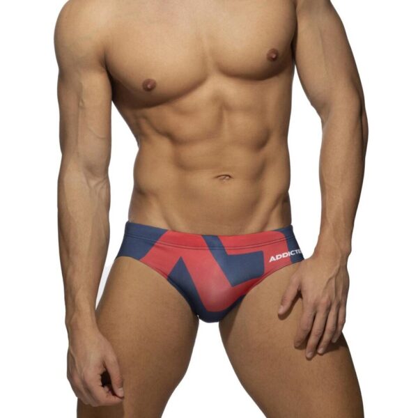Sunga banho sexy americano e europeu masculino, triangular, estampados, praia, nova moda, verão - Image 7