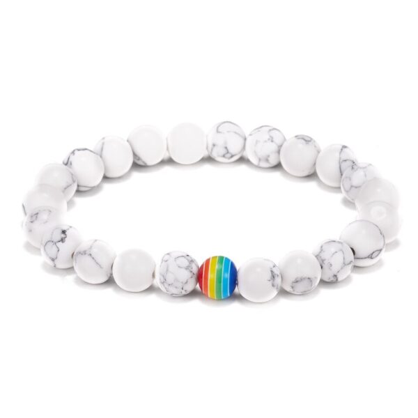 Pulseira Cinta LGBTQ, arco-íris para homens mulheres. - Image 13