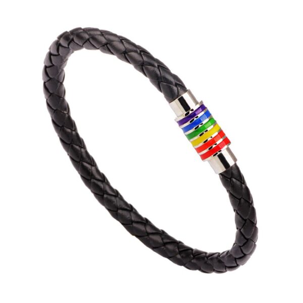 Pulseira Cinta LGBTQ, arco-íris para homens mulheres. - Image 25