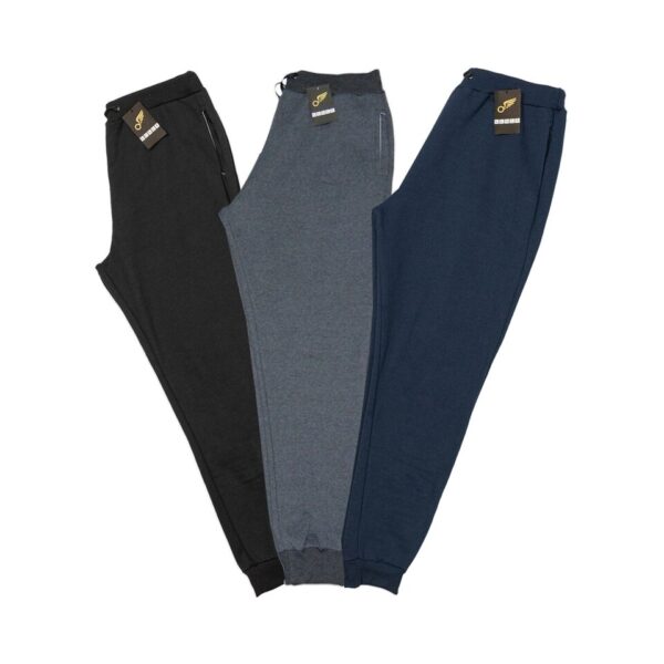 Calças de moletom Kit com 3,  Jogger de Moletom Grosso Flanelado Academia Treino, Confortavel, Premium - Image 6