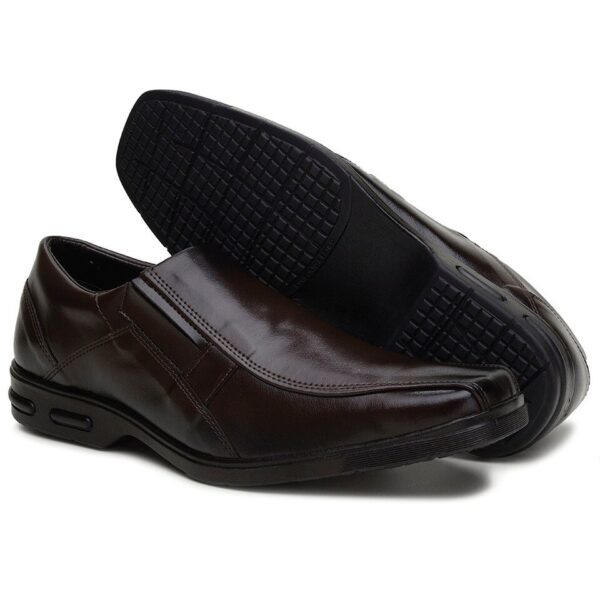 Sapatos Masculino Social Bico Quadrado Confortável Sapataria Bertelli - Image 4