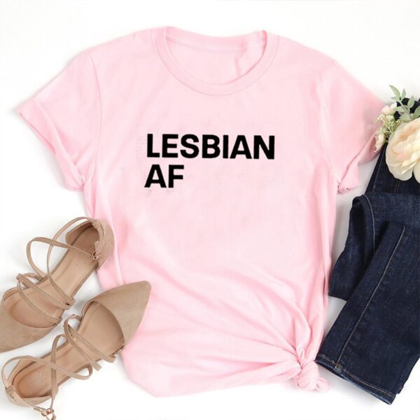 Camisetas feminina LGBTQ, grunge af lésbica, camiseta com lembrança vintage - Image 8