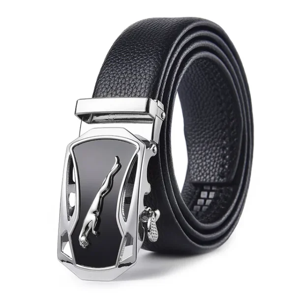 Cintos de couro genuíno, masculino, [Dwts],  fivela automática preto, cintos cummerbunds cinturão homens - Image 16