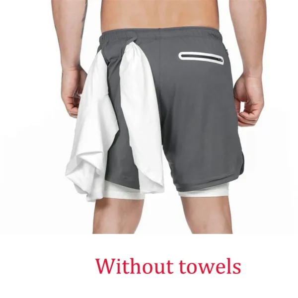 Shorts masculino de secagem rápida, natação, roupa de banho, maiô, calções de banho, praia, ginástica, boxer surf, bolso, verão - Image 20