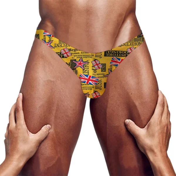 Cuecas masculina de malha algodão, LGBTQ, ADANNU, Cuecas Sexy, Bolsa Jockstrap, Thongs, Deslizamento Gay, Srting - Image 5