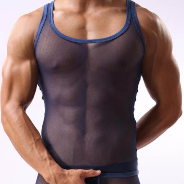 Camisetas masculina regata LGBTQ, T-shirt,  Undershirts Singlet Wrestling Sexy Malha Respirável Gay Corpo Hombre, Sólida - Image 13