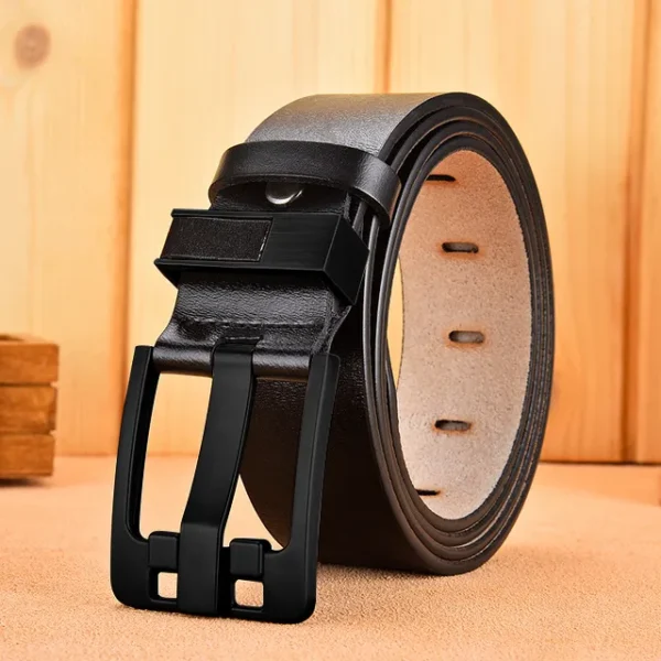Cintos de couro genuíno, masculino, DWTS, com fivela de pino, alça masculina, alta qualidade, luxo, extravagante, vintage frete - Image 16
