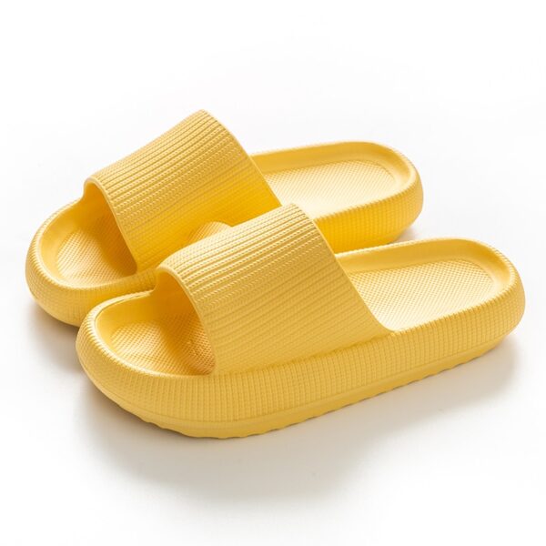 Chinelos unissex Grossa Plataforma Nuvem, Banheiro Interior Slides Macio EVA Anti-Slip Home Floor Slides  Verão sapatos. - Image 4