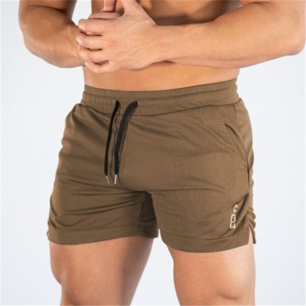 Shorts masculino esportivo de malha, secagem rápida, corredor casual, ginásio, Fitness, Treino, Corrida, Verão - Image 2