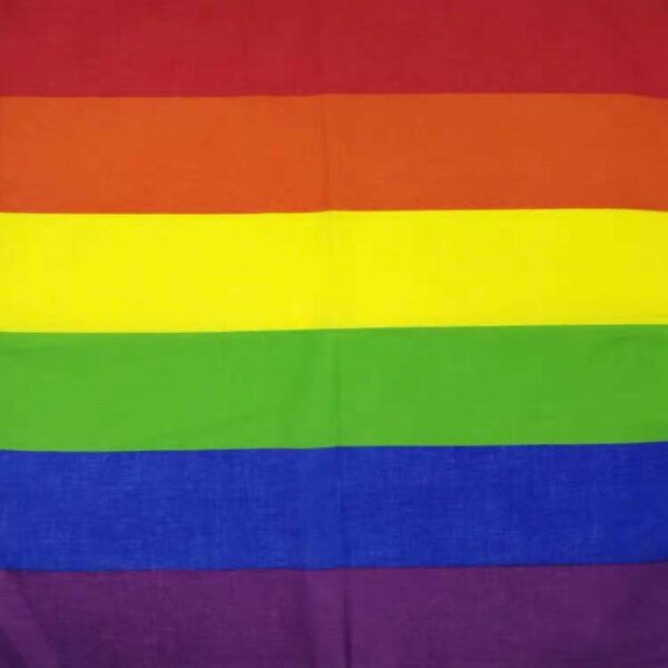 Lenço Quadrado LGBTQ Unisex Arco-íris Bandana, Fontes de Celebração do Partido, Orgulho Gay, Lgbq, Headband, Lenço - Image 9