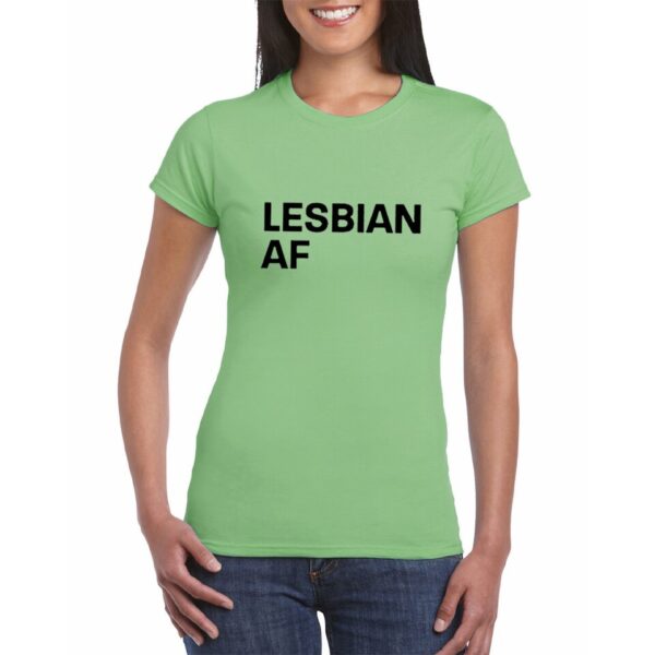 Camisetas feminina LGBTQ, grunge af lésbica, camiseta com lembrança vintage - Image 2