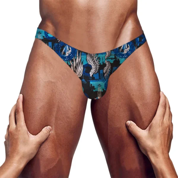 Cuecas masculina de malha algodão, LGBTQ, ADANNU, Cuecas Sexy, Bolsa Jockstrap, Thongs, Deslizamento Gay, Srting - Image 9