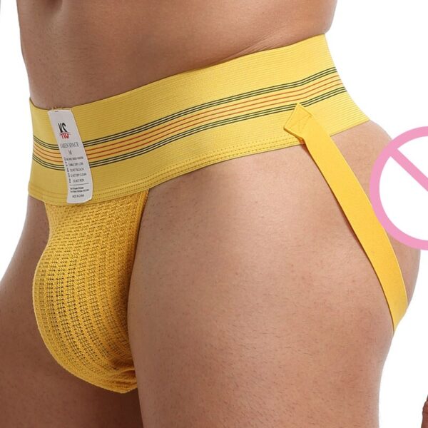 Cuecas masculina Jockstrap gay, cueca tipo fio dental de algodão, sexy para homens, roupa íntima aberta, tanga g de algodão - Image 12