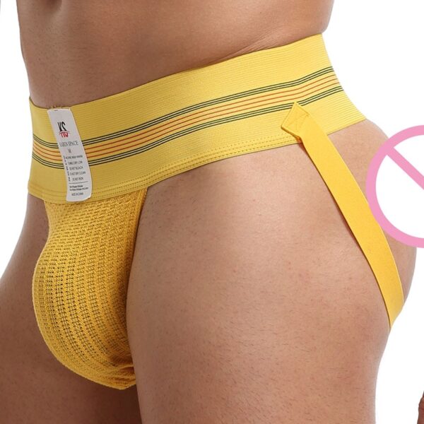 Cuecas masculina Jockstrap gay, cueca tipo fio dental de algodão, sexy para homens, roupa íntima aberta, tanga g de algodão - Image 11