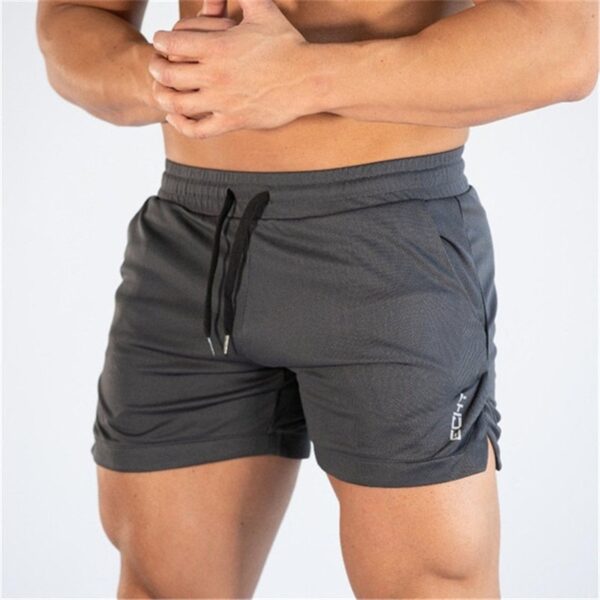 Shorts masculino esportivo de malha, secagem rápida, corredor casual, ginásio, Fitness, Treino, Corrida, Verão - Image 12