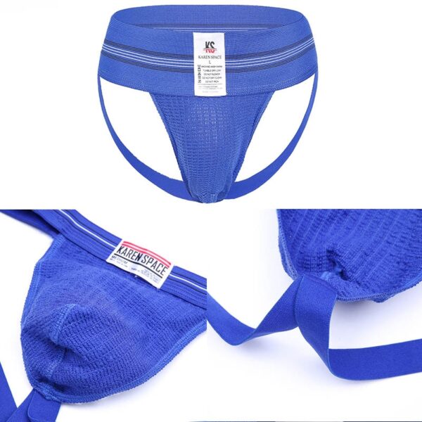 Cuecas masculina Jockstrap gay, cueca tipo fio dental de algodão, sexy para homens, roupa íntima aberta, tanga g de algodão - Image 9