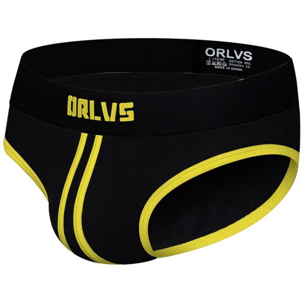 Cuecas masculina LGBTQ Jockstrap, Orlvs, sexy gay briefs underwear,  respirável kincker, cuecas  gay cueca tanga - Image 2