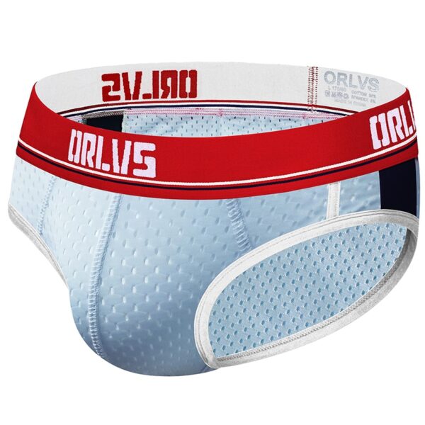 Cuecas masculina LGBTQ Jockstrap, Orlvs, sexy gay briefs underwear,  respirável kincker, cuecas  gay cueca tanga - Image 13
