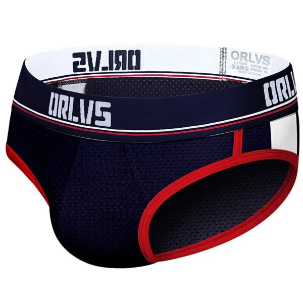 Cuecas masculina LGBTQ Jockstrap, Orlvs, sexy gay briefs underwear,  respirável kincker, cuecas  gay cueca tanga - Image 21