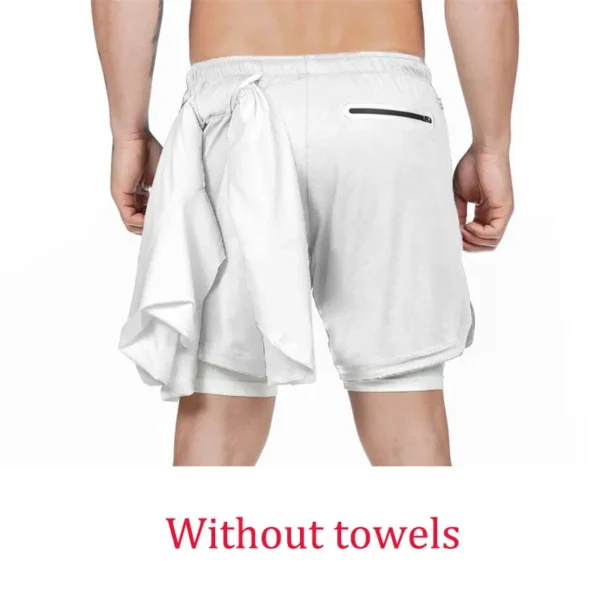 Shorts masculino de secagem rápida, natação, roupa de banho, maiô, calções de banho, praia, ginástica, boxer surf, bolso, verão - Image 19