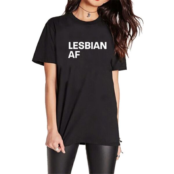 Camisetas feminina LGBTQ, grunge af lésbica, camiseta com lembrança vintage - Image 4