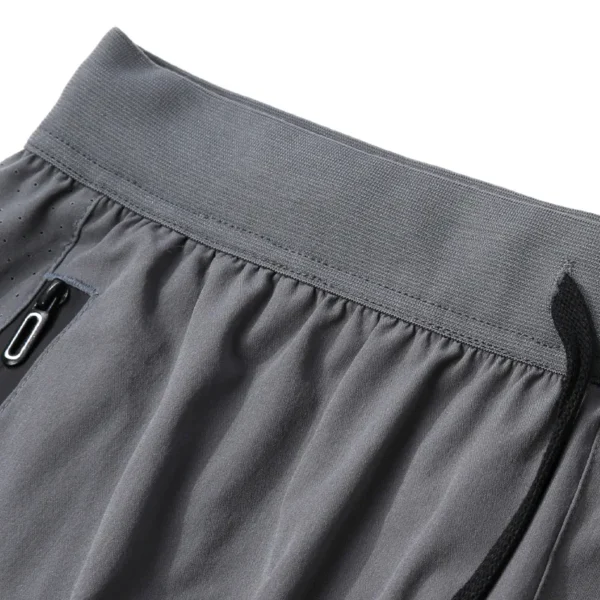 Shorts masculino de ginática, cintura média, corrida, jogging, exercício, confortável, treino, praia sweeants, crossfit, verão, marca, 4XL - Image 5